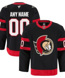 Ottawa Senators  Home Authentic Pro Custom Jersey - Black