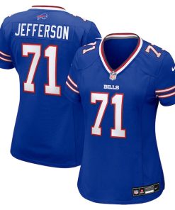 Quinton Jefferson Buffalo Bills Nike Women's  Game Jersey -  Royal