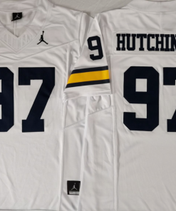 Aidan Hutchinson NCAA Michigan Wolverines Jordan Band Vapor Limited Jersey