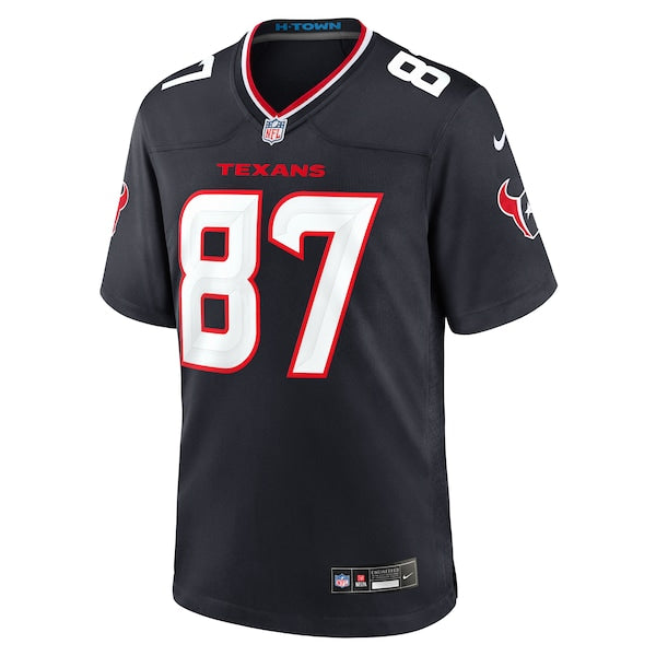 Cade Stover Houston Texans Nike Game Jersey - Navy - Image 2