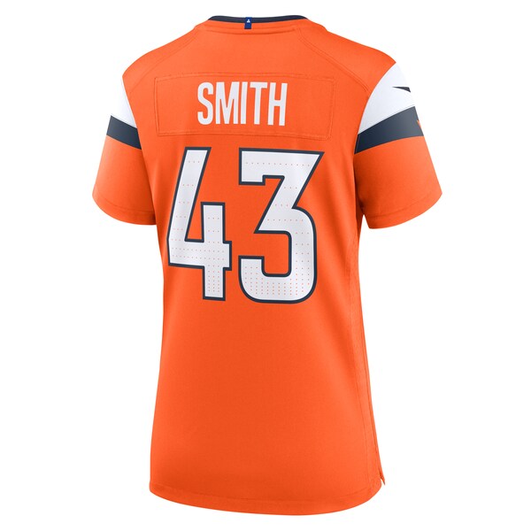 Keidron Smith Denver Broncos Nike Women's Team Game Jersey - Orange - Image 3
