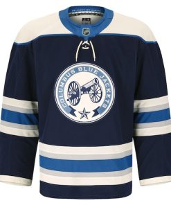 Alternative view of Columbus Blue Jackets  Alternate Authentic Pro Jersey - Navy