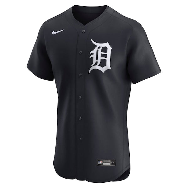 Detroit Tigers Nike Alternate 2 Elite Jersey - Navy/White - Image 3