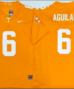 Andres Aguilar NCAA Tennessee Volunteers Nike Vapor Limited Jersey