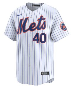 Alternative view of Luis Severino New York Mets Nike Home Limited Player Jersey?¨C White