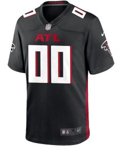 Alternative view of Atlanta Falcons Nike Custom Game Jersey - Black