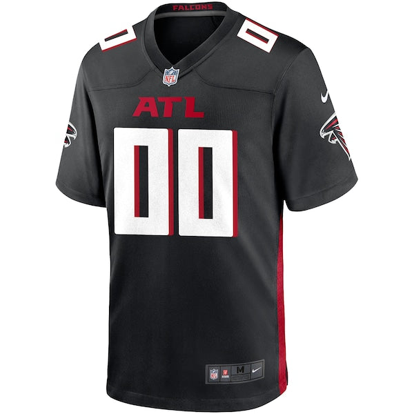 Atlanta Falcons Nike Custom Game Jersey - Black - Image 2