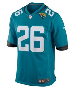 Alternative view of D'Ernest Johnson Jacksonville Jaguars Nike Women's Game Jersey - Teal