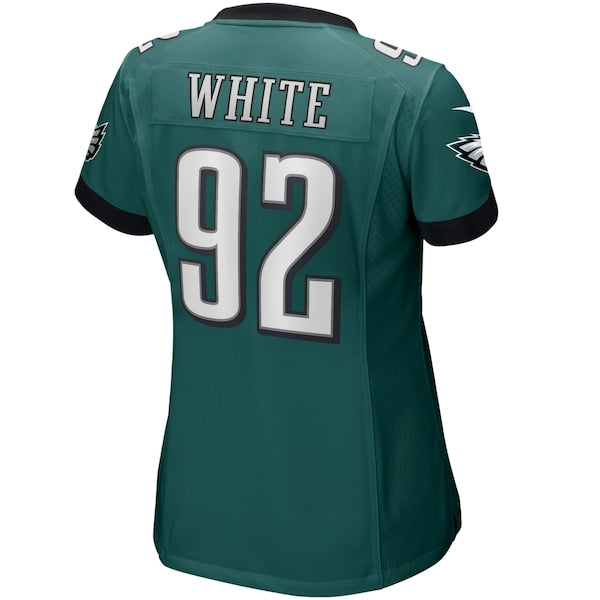 Reggie White Philadelphia Eagles Nike Women's Game Retired Player Jersey - Midnight Green - Image 3