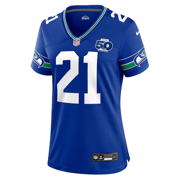 Devon Witherspoon Seattle Seahawks Nike Women's Alternate 2 50th Season Game Jersey - Royal/College Navy - Image 6
