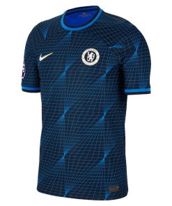 Alternative view of Christopher Nkunku Chelsea Nike 2023/24 Away Match Authentic Player Jersey - Navy