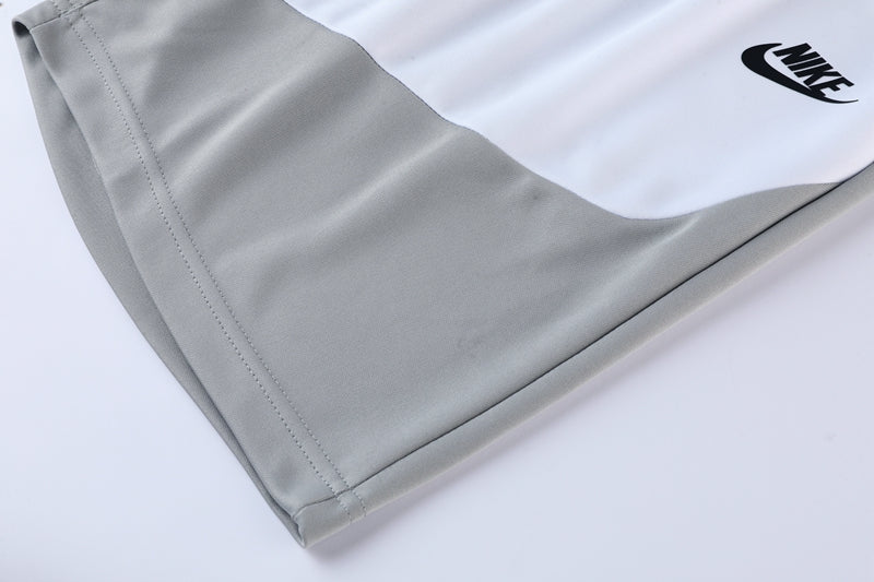 Nike Short Sleeve Training Jersey Set-ND01- Light Gray - Image 9