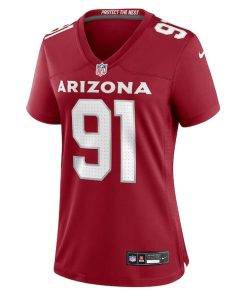 Alternative view of L.J. Collier Arizona Cardinals Nike Women's Nike Women's Team Color Jersey - Cardinal