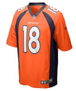 Alternative view of Frank Tripucka Denver Broncos Nike Retired Player Jersey - Orange