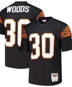 Ickey Woods Cincinnati Bengals  1988 Legacy Replica Jersey - Black