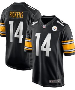 George Pickens Pittsburgh Steelers Nike Game Player Jersey - Black