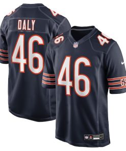 Scott Daly Chicago Bears Nike Team Game Jersey -  Navy