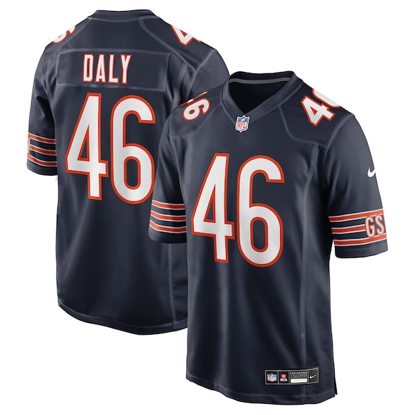 Scott Daly Chicago Bears Nike Team Game Jersey - Navy