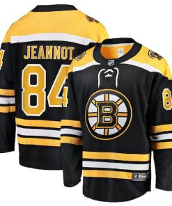 Tanner Jeannot Boston Bruins  Home Breakaway Jersey - Black