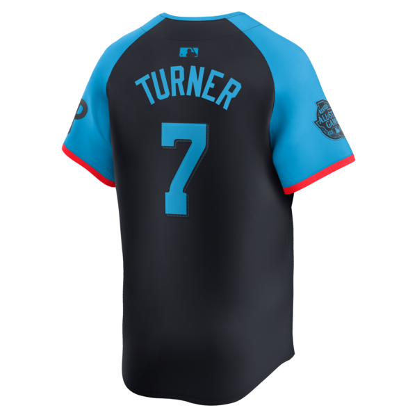 Trea Turner National League Nike 2024 MLB All-Star Game Limited Player Jersey - Navy - Image 3