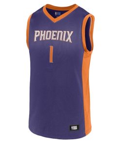 Alternative view of Men's Devin Booker Purple Phoenix Suns Player Jersey