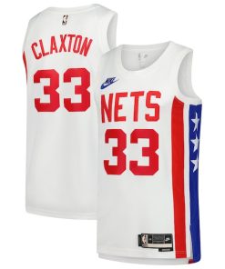 Nic Claxton Brooklyn Nets Nike Swingman Jersey - Classic Edition - White