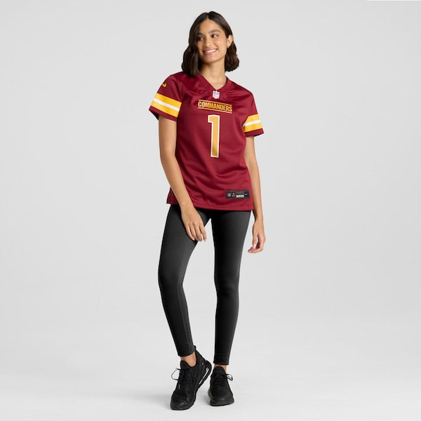 Noah Igbinoghene Washington Commanders Nike Women's Game Jersey - Burgundy - Image 5