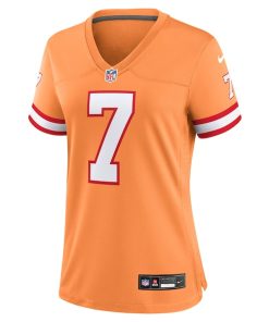 Alternative view of Bucky Irving Tampa Bay Buccaneers Nike Women's Alternate Game Jersey -  Orange