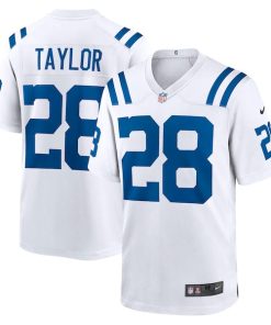 Jonathan Taylor Indianapolis Colts Nike Player Game Jersey - White/Royal