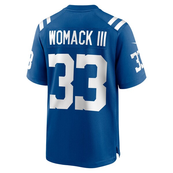 Samuel Womack III Indianapolis Colts Nike Game Jersey - Royal - Image 3