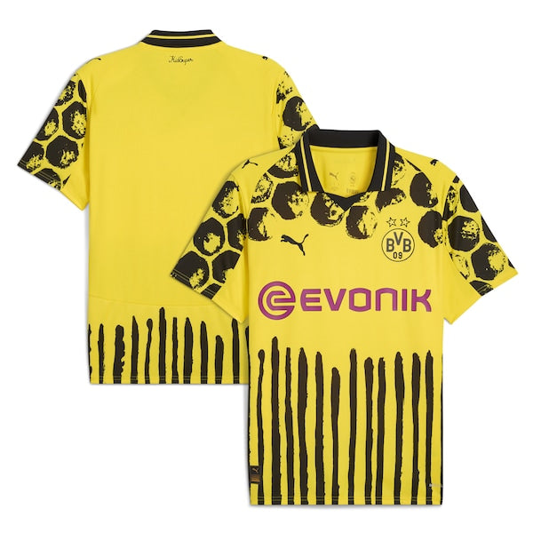 Borussia Dortmund Puma x KidSuper 2025 FIFA Club World Cup Replica Jersey - Yellow/Pink - Image 2