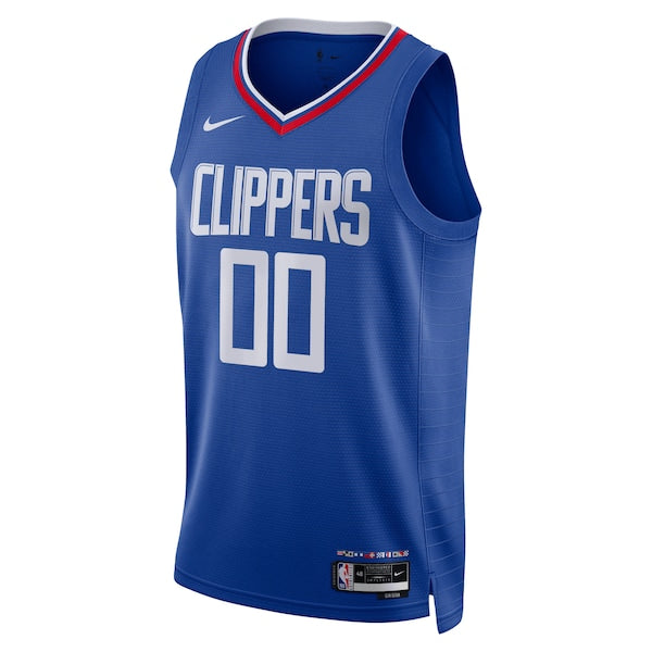 LA Clippers Nike Unisex Swingman Custom Jersey Royal - Icon Edition - Image 2