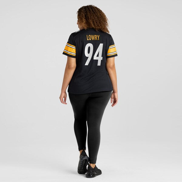 Dean Lowry Pittsburgh Steelers Nike Women's Game Jersey - Black - Image 7