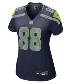Alternative view of A.J. Barner Seattle Seahawks Nike Women's Team Game Jersey -  Navy