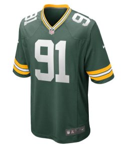 Alternative view of Preston Smith Green Bay Packers Nike Game Team Jersey - Green