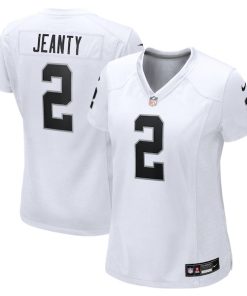Alternative view of Ashton Jeanty Las Vegas Raiders Nike Women's  Game Jersey -  White/Black