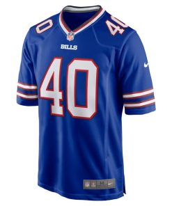 Alternative view of Von Miller Buffalo Bills Nike Player Game Jersey - Royal
