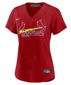 Alternative view of St. Louis Cardinals Nike Women's Alternate Replica Team Jersey - Red