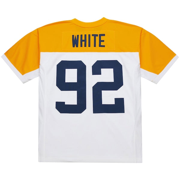 Reggie White Green Bay Packers 1994 Legacy Replica Jersey - White - Image 3