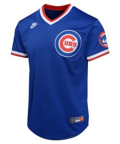 Alternative view of Ryne Sandberg Chicago Cubs Nike Youth Cooperstown Collection Limited Player Jersey - Blue