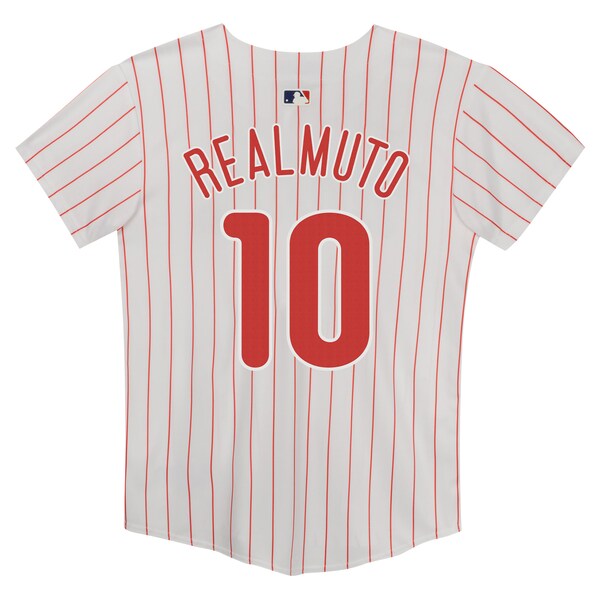 J.T. Realmuto Philadelphia Phillies Nike Preschool Home Game Jersey - White - Image 3
