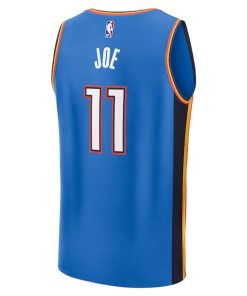 Alternative view of Isaiah Joe Oklahoma City Thunder  Fast Break Replica Player Jersey - Icon Edition - Blue