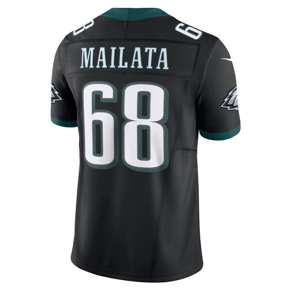 Jordan Mailata Philadelphia Eagles Nike Alternate Vapor F.U.S.E. Limited Jersey - Black - Image 3
