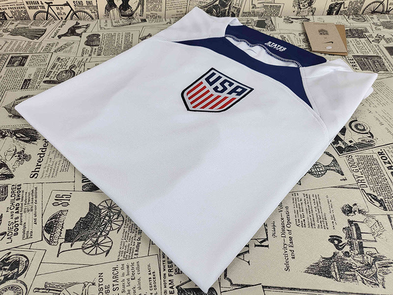 USMNT Nike 2022/23 Home Blank Authentic Jersey - White - Image 4