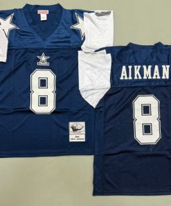 Troy Aikman Dallas Cowboys Authentic Throwback Retired Player Jersey