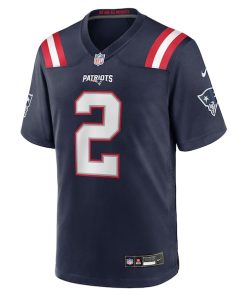 Alternative view of Harold Landry New England Patriots Nike Team Game Jersey -  Navy