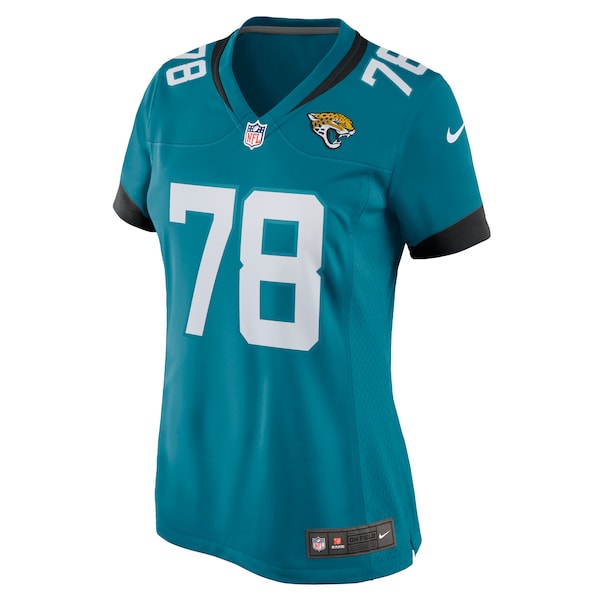 Ben Bartch Jacksonville Jaguars Nike Women's Game Jersey - Teal/Black - Image 3