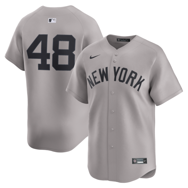 Paul Goldschmidt New York Yankees Nike Road Limited Player Jersey - Gray/White - Image 2