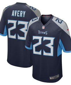 Tre Avery Tennessee Titans Nike Team Game Jersey -  Navy