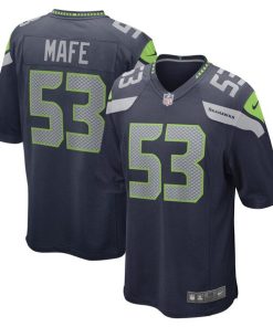 Boye Mafe Seattle Seahawks Nike Game Player Jersey - College Navy
